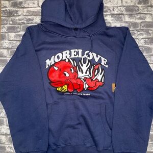 Massive Action “More Love” Hoodie Lonely Hearts Club Size XXL Rare Heavyweight